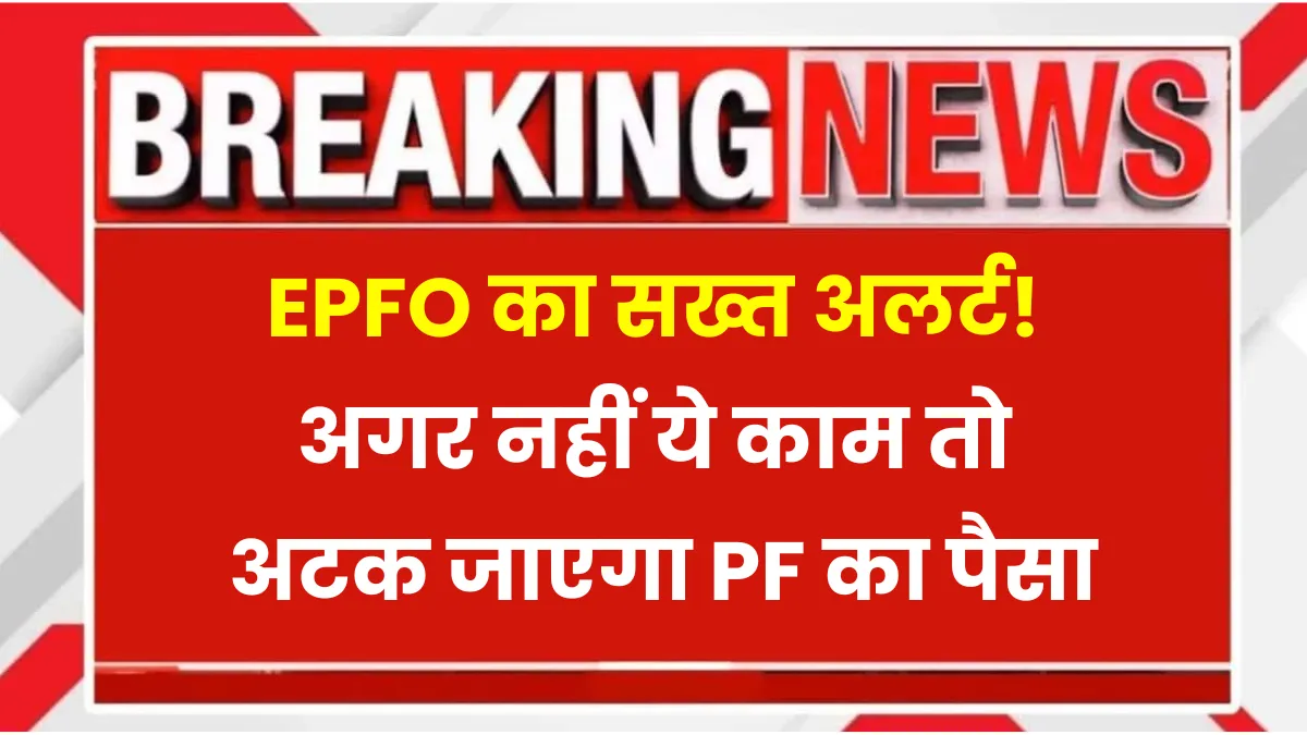 EPFO PF Alert