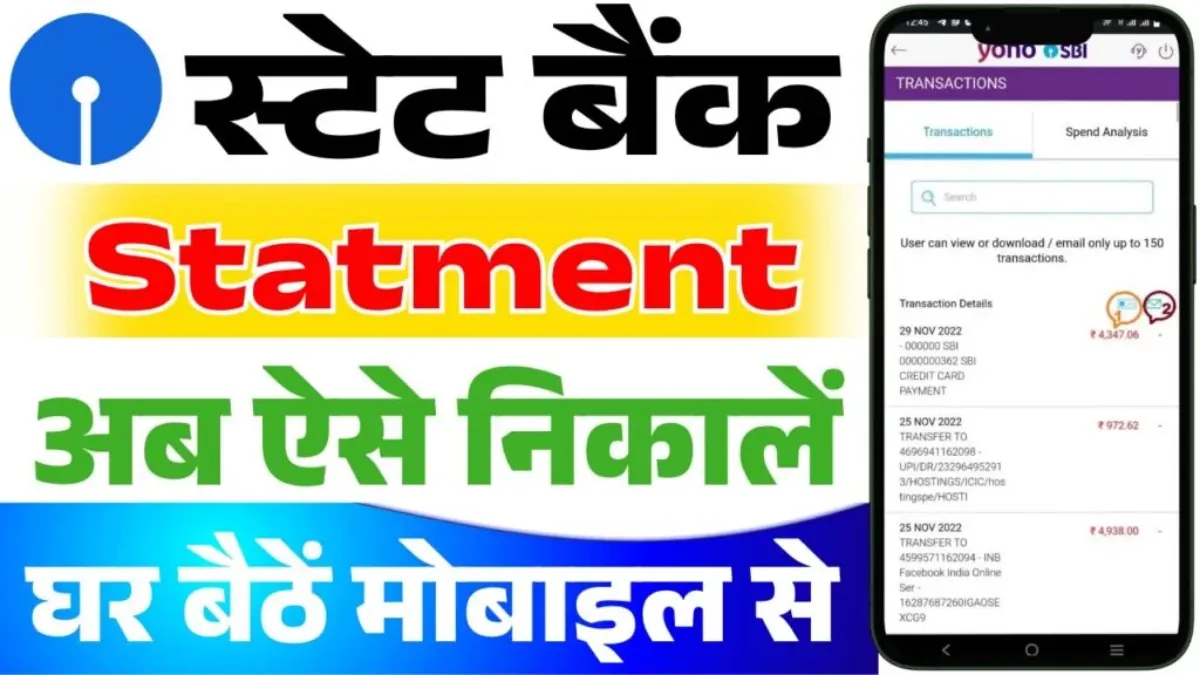 SBI Bank Statement